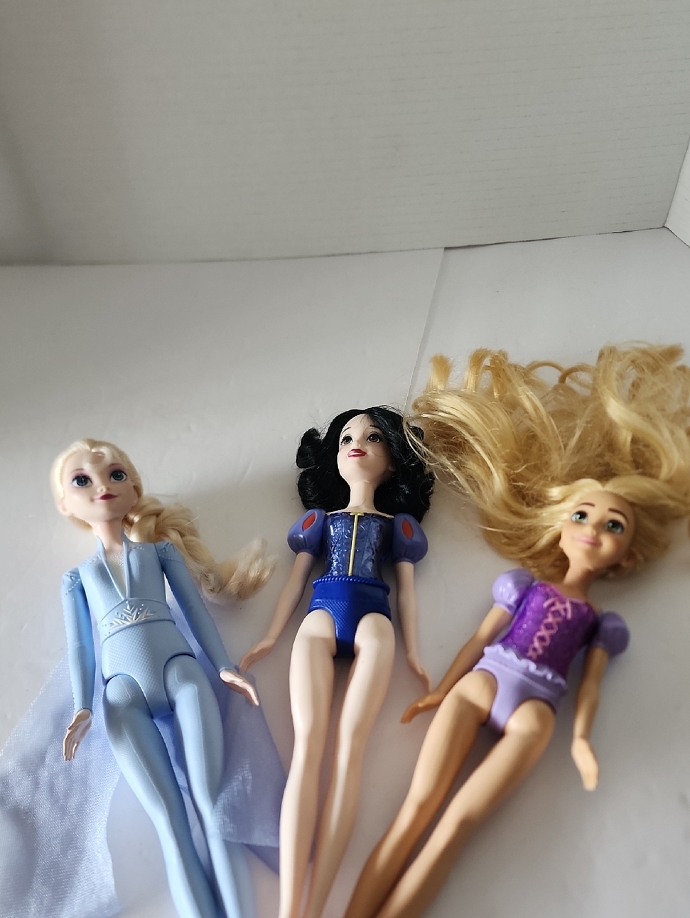 3 Disney Dolls Trio -  CINDERELLA, SNOW WHITE & ARIEL